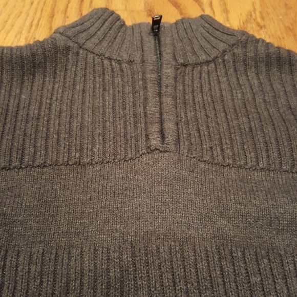 Boy's Charcoal Gray Sweater - Picture 3 of 5